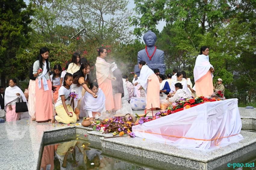 Rich tributes paid to martyrs at the Manipur Martyrs' Complex at Cheiraoching memorial complex :: 13th April 2026