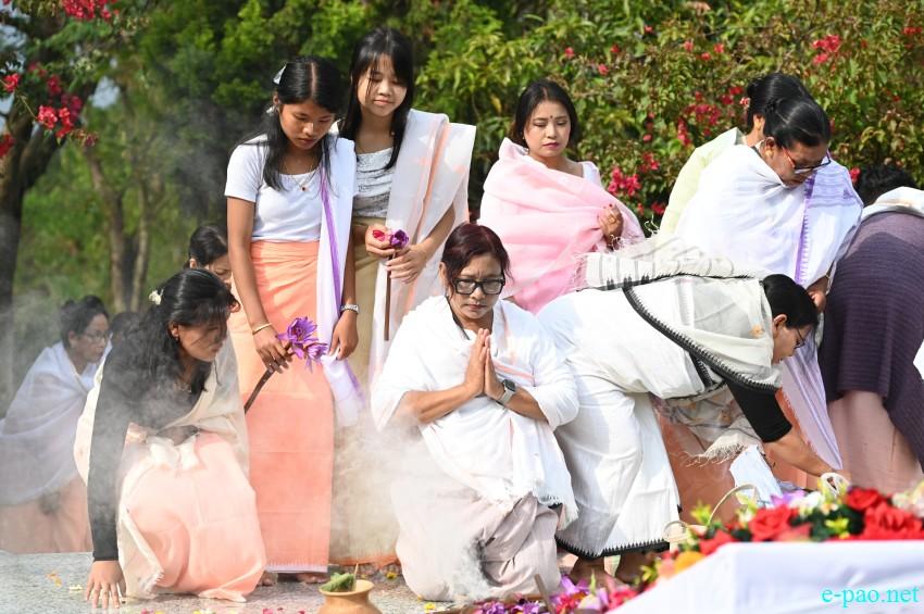 Rich tributes paid to martyrs at the Manipur Martyrs' Complex at Cheiraoching memorial complex :: 13th April 2026