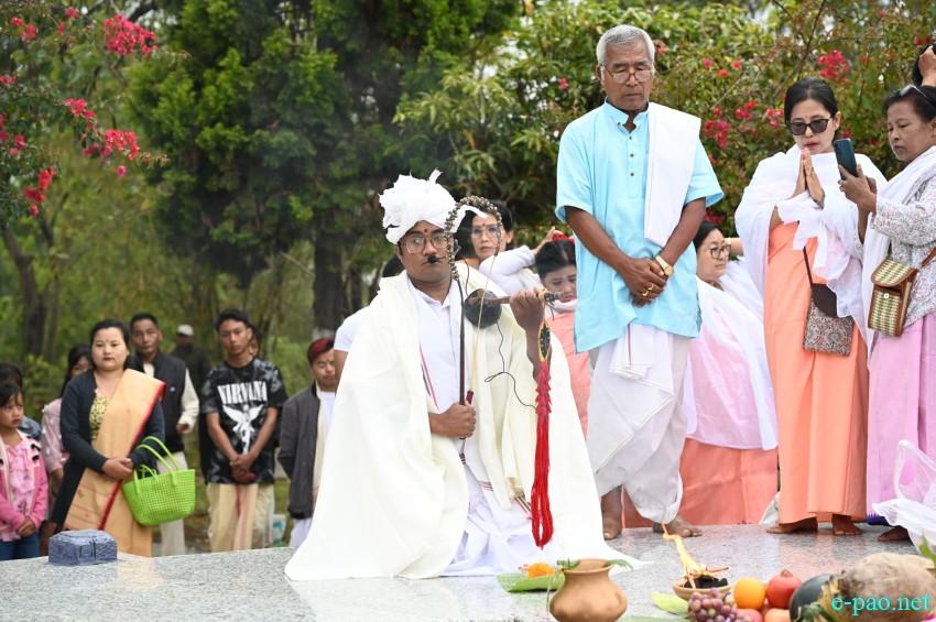 Rich tributes paid to martyrs at the Manipur Martyrs' Complex at Cheiraoching memorial complex :: 13th April 2026