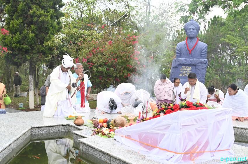 Rich tributes paid to martyrs at the Manipur Martyrs' Complex at Cheiraoching memorial complex :: 13th April 2026