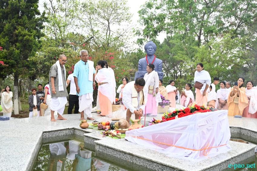 Rich tributes paid to martyrs at the Manipur Martyrs' Complex at Cheiraoching memorial complex :: 13th April 2026