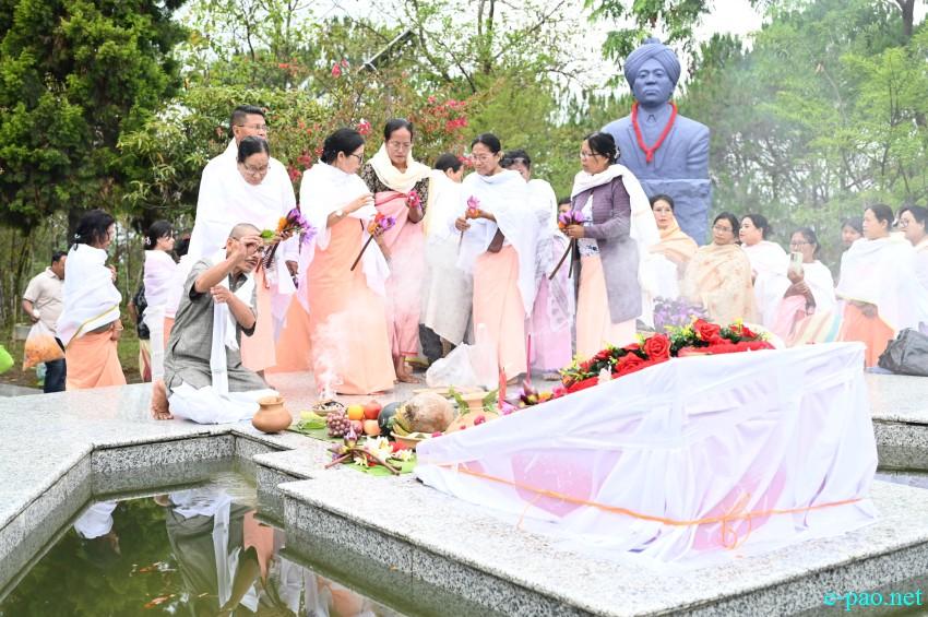 Rich tributes paid to martyrs at the Manipur Martyrs' Complex at Cheiraoching memorial complex :: 13th April 2026
