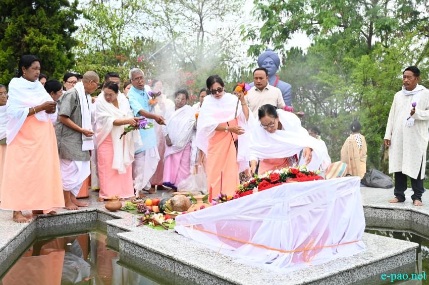 Rich tributes paid to martyrs at the Manipur Martyrs' Complex at Cheiraoching memorial complex :: 13th April 2026