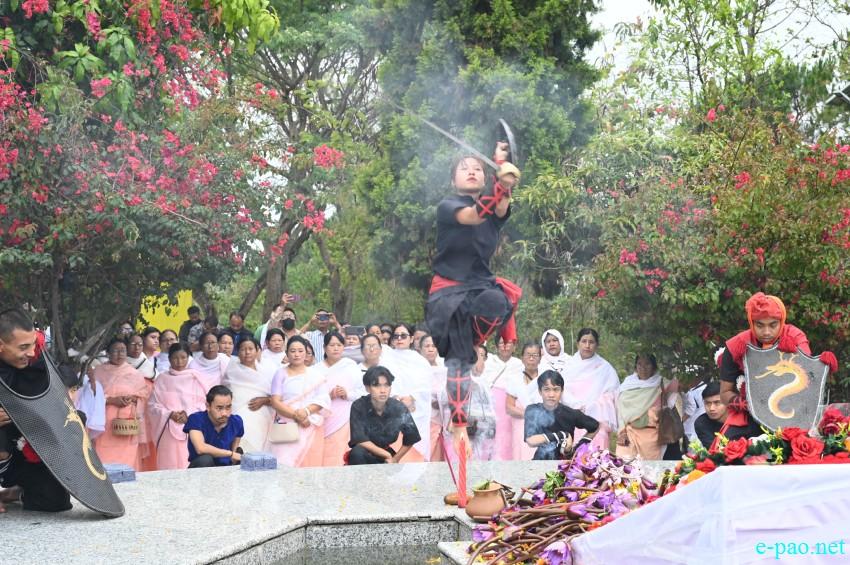 Rich tributes paid to martyrs at the Manipur Martyrs' Complex at Cheiraoching memorial complex :: 13th April 2026