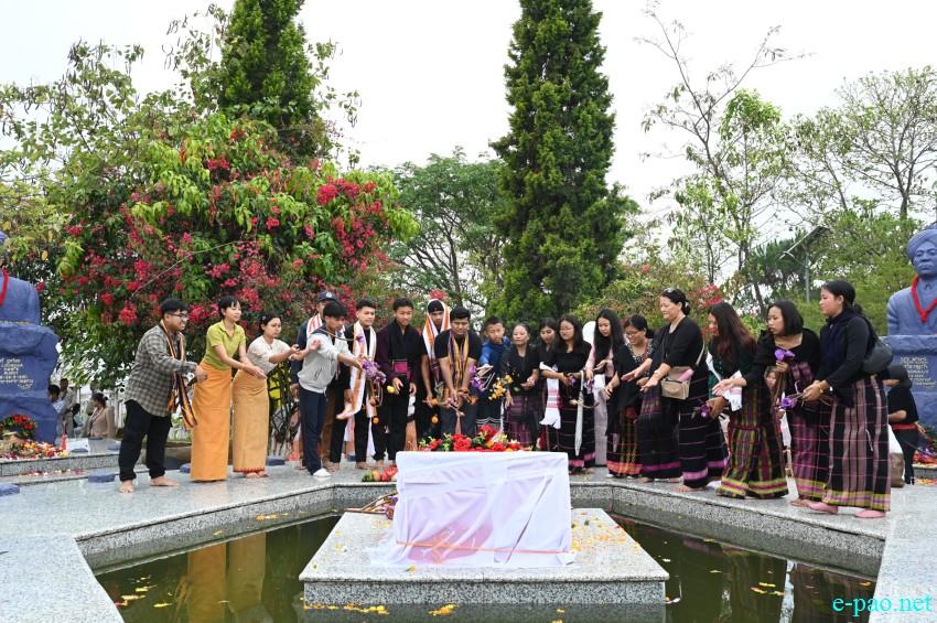 Rich tributes paid to martyrs at the Manipur Martyrs' Complex at Cheiraoching memorial complex :: 13th April 2026