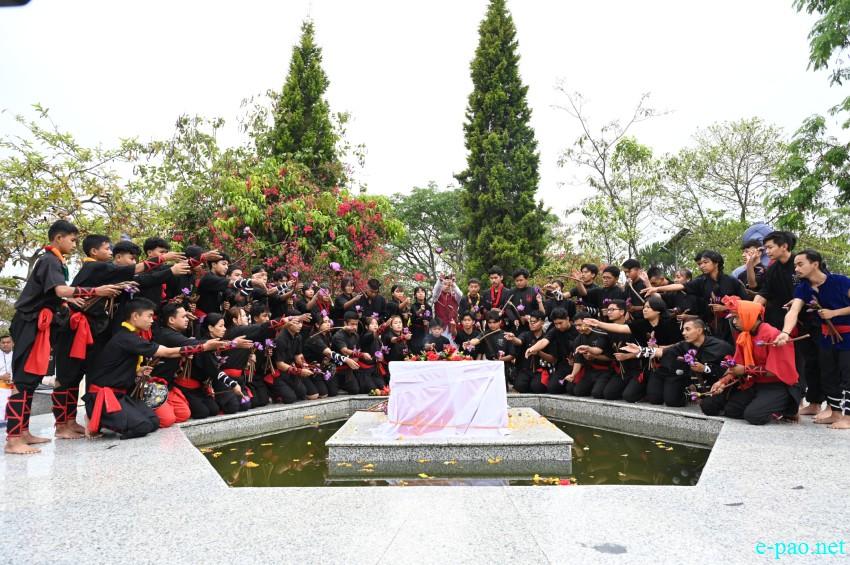 Rich tributes paid to martyrs at the Manipur Martyrs' Complex at Cheiraoching memorial complex :: 13th April 2026