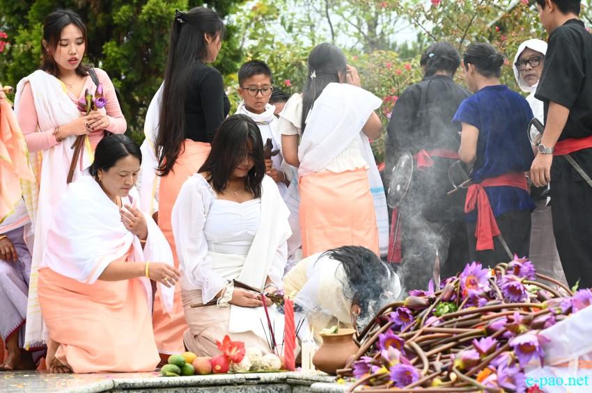 Rich tributes paid to martyrs at the Manipur Martyrs' Complex at Cheiraoching memorial complex :: 13th April 2026