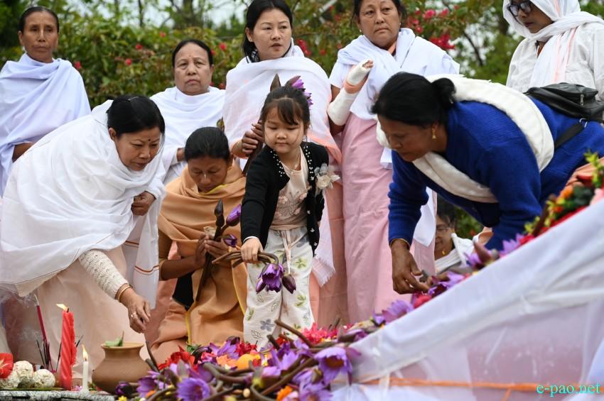 Rich tributes paid to martyrs at the Manipur Martyrs' Complex at Cheiraoching memorial complex :: 13th April 2026