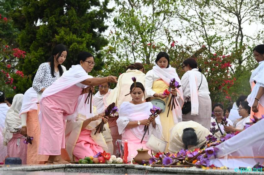 Rich tributes paid to martyrs at the Manipur Martyrs' Complex at Cheiraoching memorial complex :: 13th April 2026