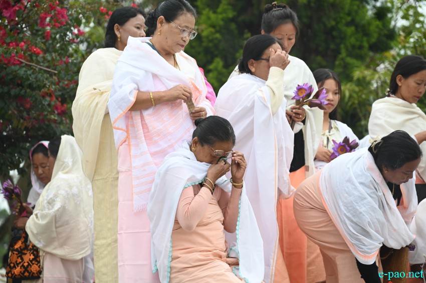 Rich tributes paid to martyrs at the Manipur Martyrs' Complex at Cheiraoching memorial complex :: 13th April 2026