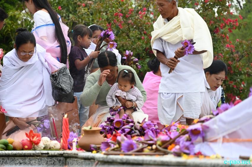 Rich tributes paid to martyrs at the Manipur Martyrs' Complex at Cheiraoching memorial complex :: 13th April 2026