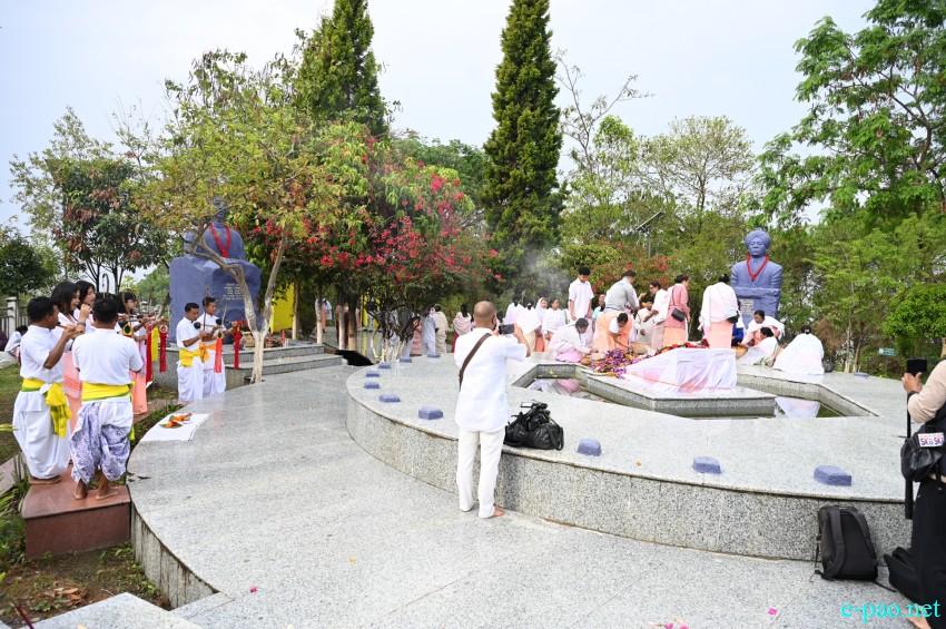 Rich tributes paid to martyrs at the Manipur Martyrs' Complex at Cheiraoching memorial complex :: 13th April 2026