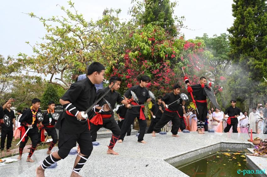 Rich tributes paid to martyrs at the Manipur Martyrs' Complex at Cheiraoching memorial complex :: 13th April 2026