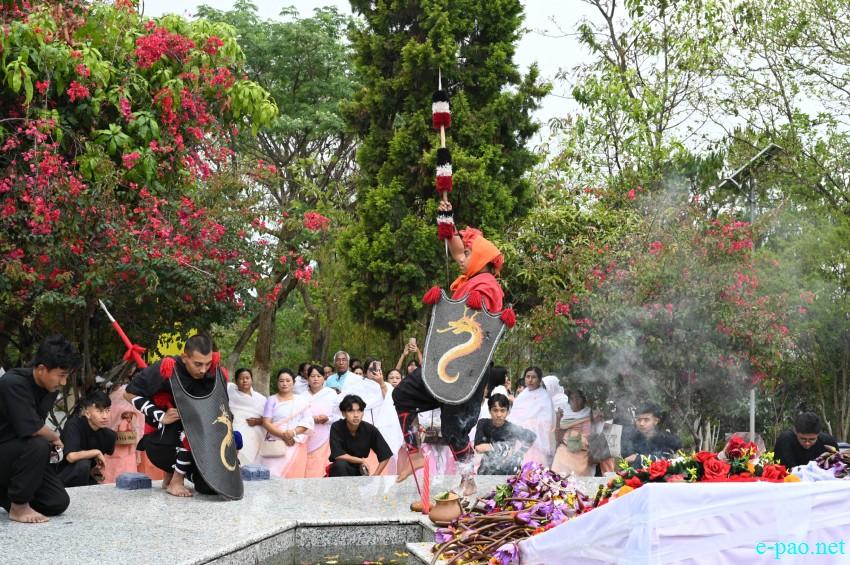 Rich tributes paid to martyrs at the Manipur Martyrs' Complex at Cheiraoching memorial complex :: 13th April 2026