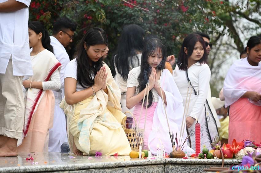 Rich tributes paid to martyrs at the Manipur Martyrs' Complex at Cheiraoching memorial complex :: 13th April 2026