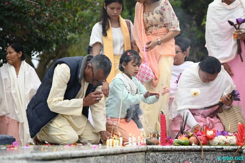 Rich tributes paid to martyrs at the Manipur Martyrs' Complex at Cheiraoching memorial complex :: 13th April 2026