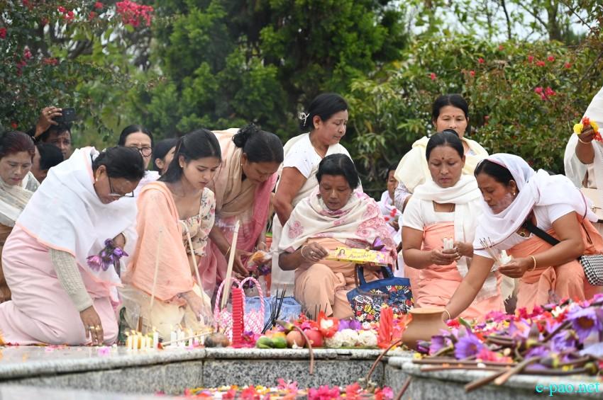 Rich tributes paid to martyrs at the Manipur Martyrs' Complex at Cheiraoching memorial complex :: 13th April 2026