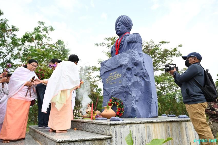 Rich tributes paid to martyrs at the Manipur Martyrs' Complex at Cheiraoching memorial complex :: 13th April 2026