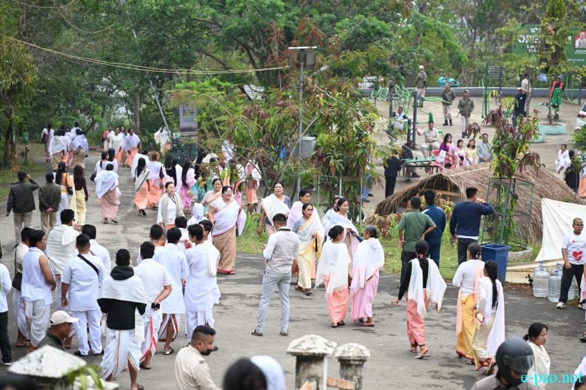 Rich tributes paid to martyrs at the Manipur Martyrs' Complex at Cheiraoching memorial complex :: 13th April 2026