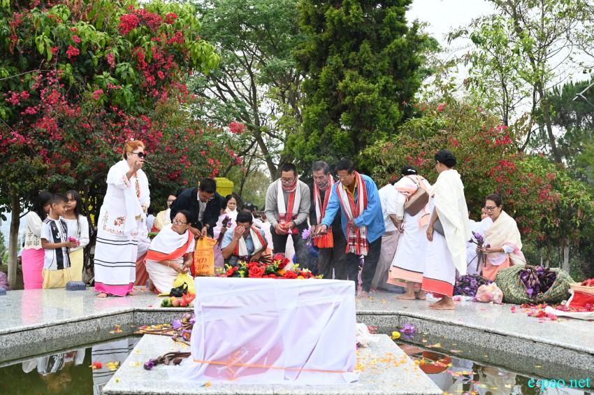 Rich tributes paid to martyrs at the Manipur Martyrs' Complex at Cheiraoching memorial complex :: 13th April 2026