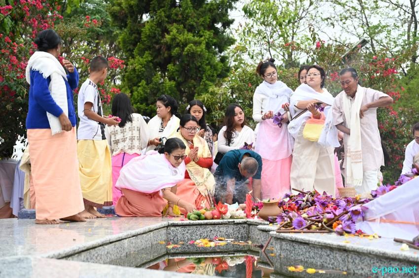 Rich tributes paid to martyrs at the Manipur Martyrs' Complex at Cheiraoching memorial complex :: 13th April 2026