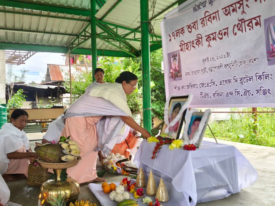17th Death Anniversary of Rabina and Sanjit at Tamnapokpi Community Hall :: 23rd July 2026