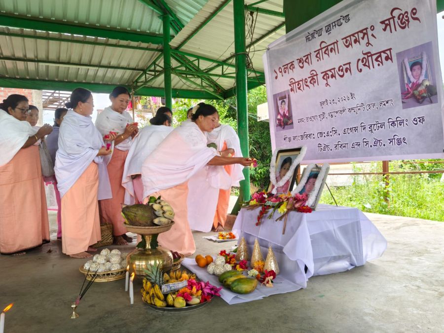 17th Death Anniversary of Rabina and Sanjit at Tamnapokpi Community Hall :: 23rd July 2026