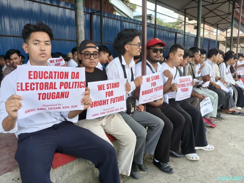 Sit-In-Protest against the NEET 2026 Paper leak at Yaipha Thouni Sanglen, Keishampat :: 25th July 2026
