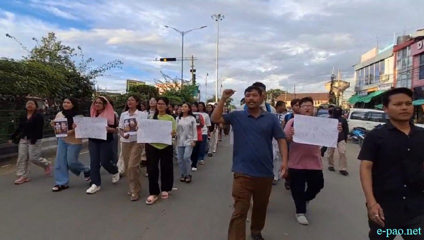 Sit-In-Protest against the NEET 2026 Paper leak at Keishampat :: 23rd July 026