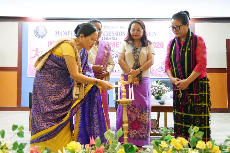 International Women's Day observed by Manipur State Commission for Women (MSCW) at Hotel Imphal :: March 08th 2026