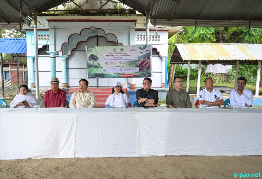 Second Phase of 'Ningol Van' Tree Plantation Drive held at Mekola, Imphal West :: 14th June 2026