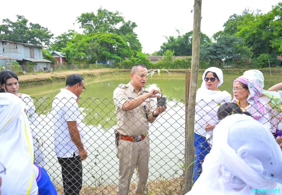 Second Phase of 'Ningol Van' Tree Plantation Drive held at Mekola, Imphal West :: 14th June 2026