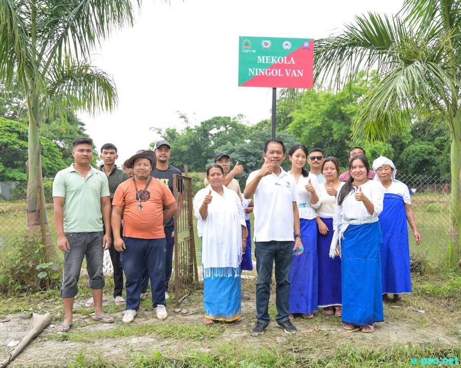 Second Phase of 'Ningol Van' Tree Plantation Drive held at Mekola, Imphal West :: 14th June 2026