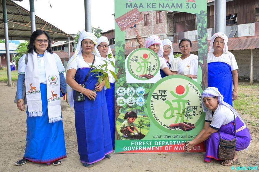 Second Phase of 'Ningol Van' Tree Plantation Drive held at Mekola, Imphal West :: 14th June 2026