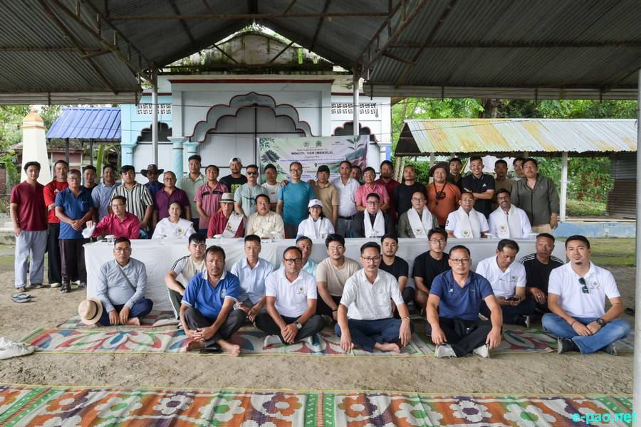 Second Phase of 'Ningol Van' Tree Plantation Drive held at Mekola, Imphal West :: 14th June 2026