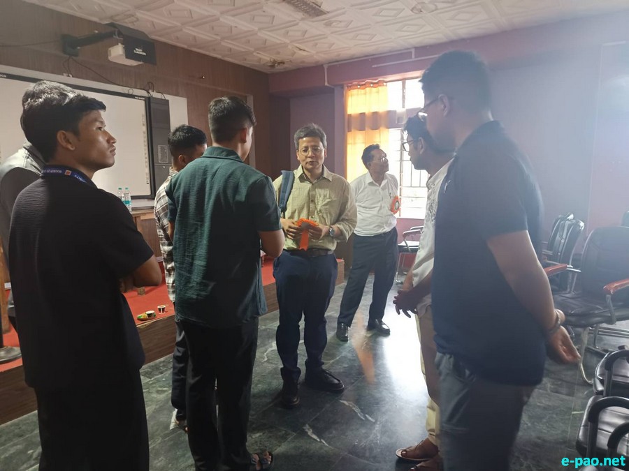 RIST Distinguished Scientist Award 2025 handed over to Prof Jayanta Manoharmayum at Manipur University :: July 25th 2025