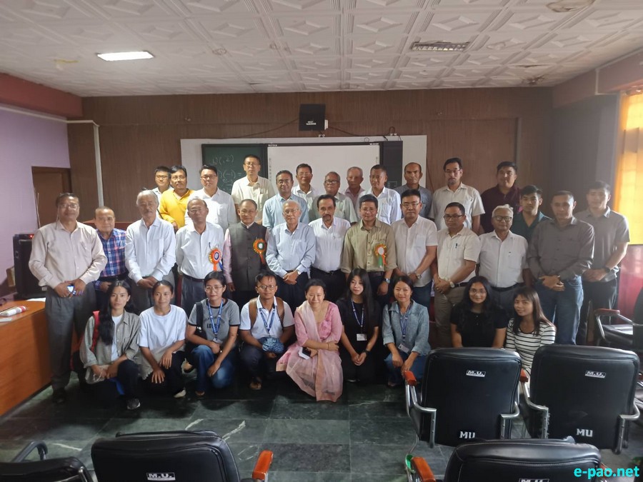 RIST Distinguished Scientist Award 2025 handed over to Prof Jayanta Manoharmayum at Manipur University :: July 25th 2025