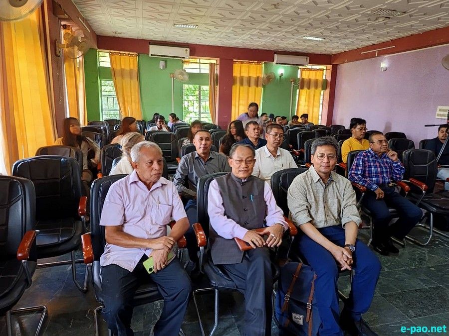 RIST Distinguished Scientist Award 2025 handed over to Prof Jayanta Manoharmayum at Manipur University :: July 25th 2025