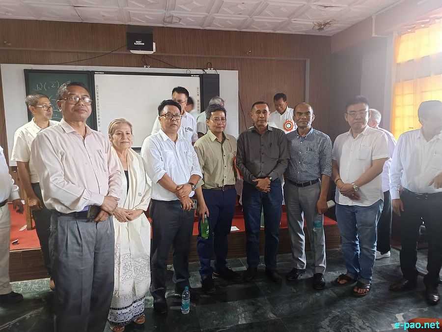 RIST Distinguished Scientist Award 2025 handed over to Prof Jayanta Manoharmayum at Manipur University :: July 25th 2025