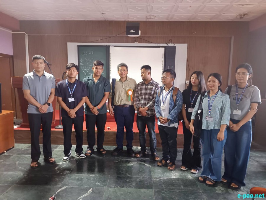 RIST Distinguished Scientist Award 2025 handed over to Prof Jayanta Manoharmayum at Manipur University :: July 25th 2025