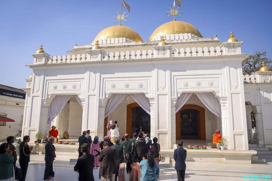 President of India, Droupadi Murmu visited Shree Shree Govindajee Temple, Imphal :: December 12, 2025