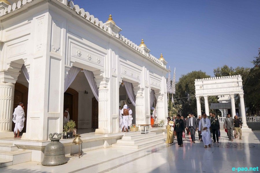 President of India, Droupadi Murmu visited Shree Shree Govindajee Temple, Imphal :: December 12, 2025