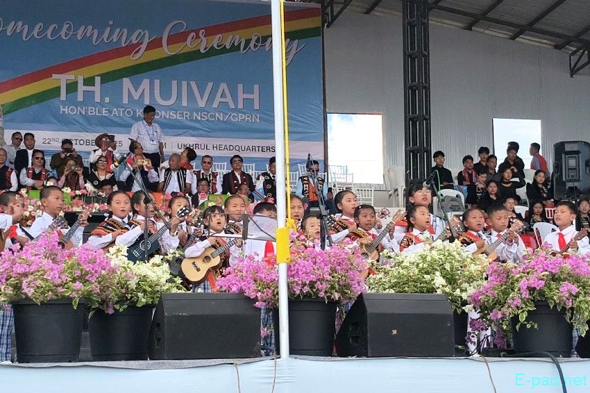 Homecoming Ceremony of Thuingaleng Muivah, NSCN (IM) leader, at Ukhrul, Manipur :: 22nd October 2025