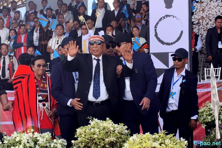Homecoming Ceremony of Thuingaleng Muivah, NSCN (IM) leader, at Ukhrul, Manipur :: 22nd October 2025