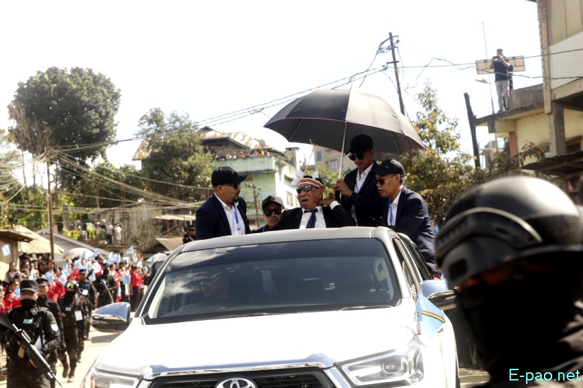Homecoming Ceremony of Thuingaleng Muivah, NSCN (IM) leader, at Ukhrul, Manipur :: 22nd October 2025