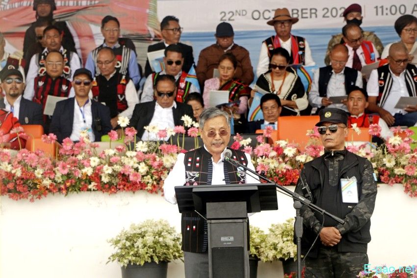 Homecoming Ceremony of Thuingaleng Muivah, NSCN (IM) leader, at Ukhrul, Manipur :: 22nd October 2025