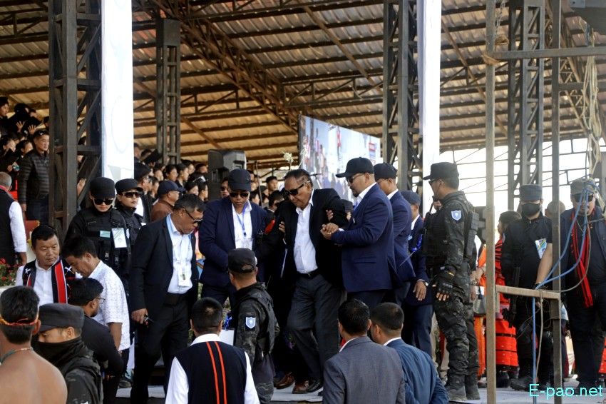 Homecoming Ceremony of Thuingaleng Muivah, NSCN (IM) leader, at Ukhrul, Manipur :: 22nd October 2025