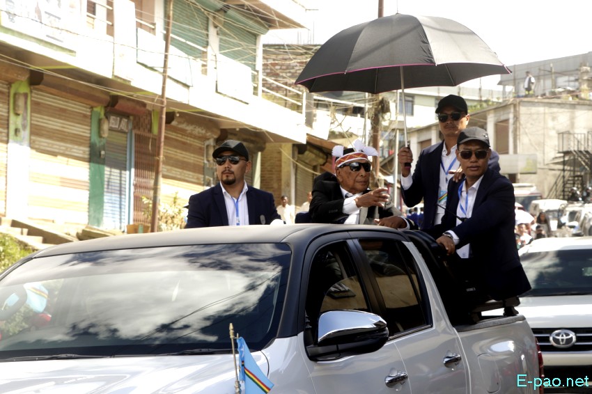 Homecoming Ceremony of Thuingaleng Muivah, NSCN (IM) leader, at Ukhrul, Manipur :: 22nd October 2025