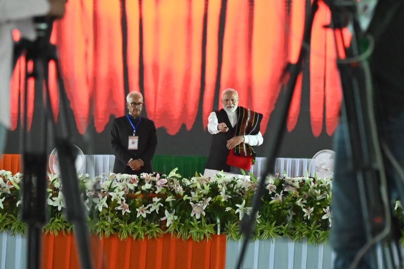 Prime Minister Narendra Modi visited Manipur at Churachandpur and Imphal :: September 13, 2025