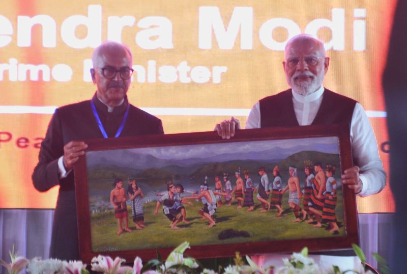 Prime Minister Narendra Modi visited Manipur at Churachandpur and Imphal :: September 13, 2025